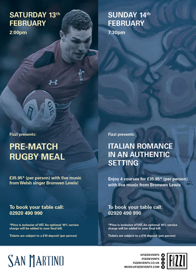 San Martino: Rugby & Valentines Nights
