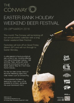 The Conway Easter Bank Holiday Beer Festival