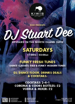 Kiwis Cardiff – DJ Stuart Dee