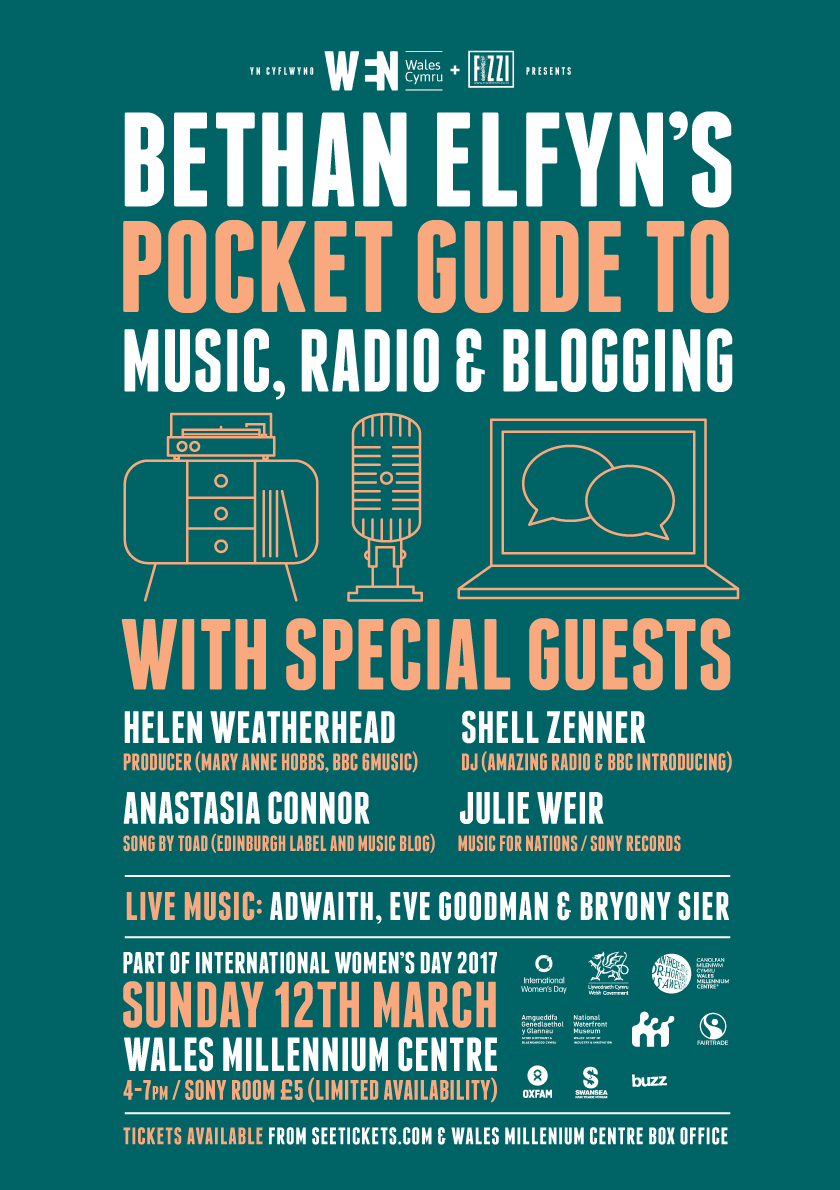 Bethan Elfyn’s Pocket Guide To Music, Radio & Blogging Cardiff