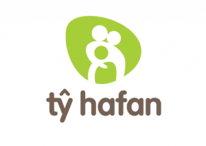 The logo of one of our partners, Ty Hafan.